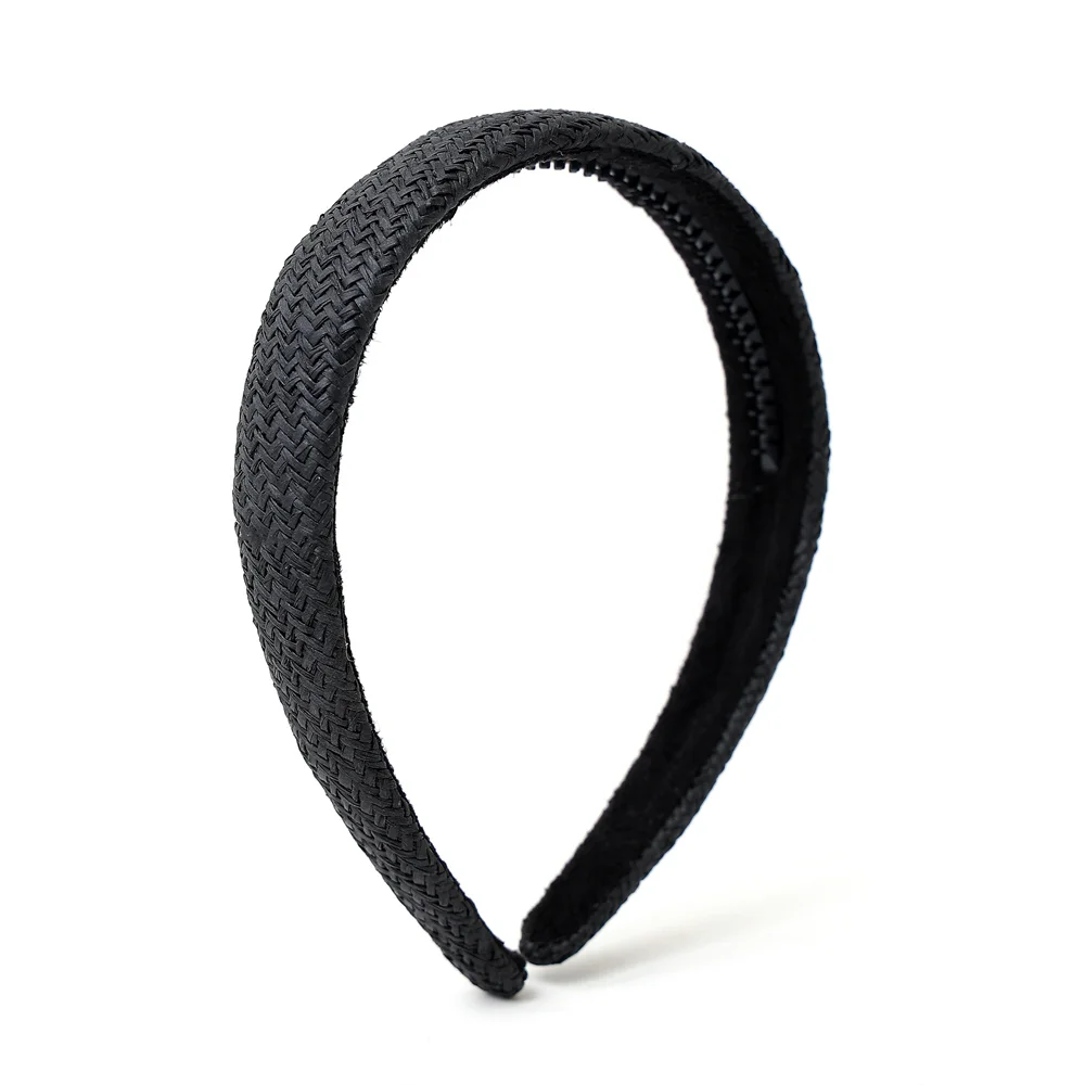 Fashion Straw Padded headband Snap clip For GIRLS Fashion hair accessories