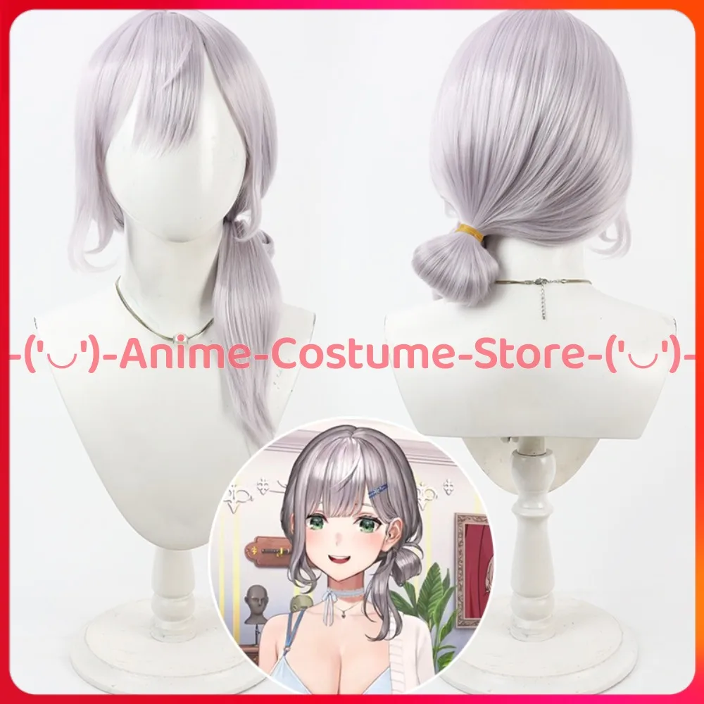 

Hololive VTuber Shirogane Noel Cosplay Wig Virtual Idol Character Prop Halloween Carnival Party Costume Wigs Synthetic Hair
