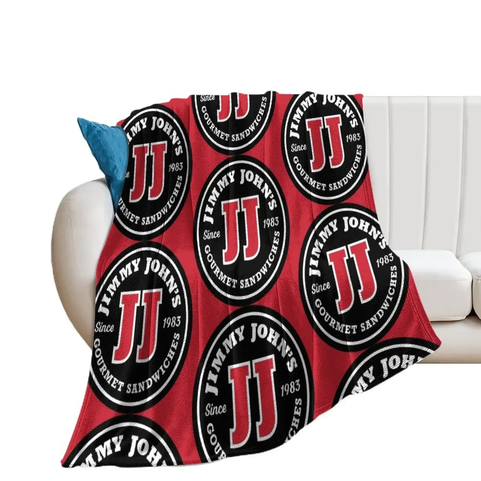 Resto Sandwich Jimmy John's Throw Blanket for babies Decorative Throw Blankets