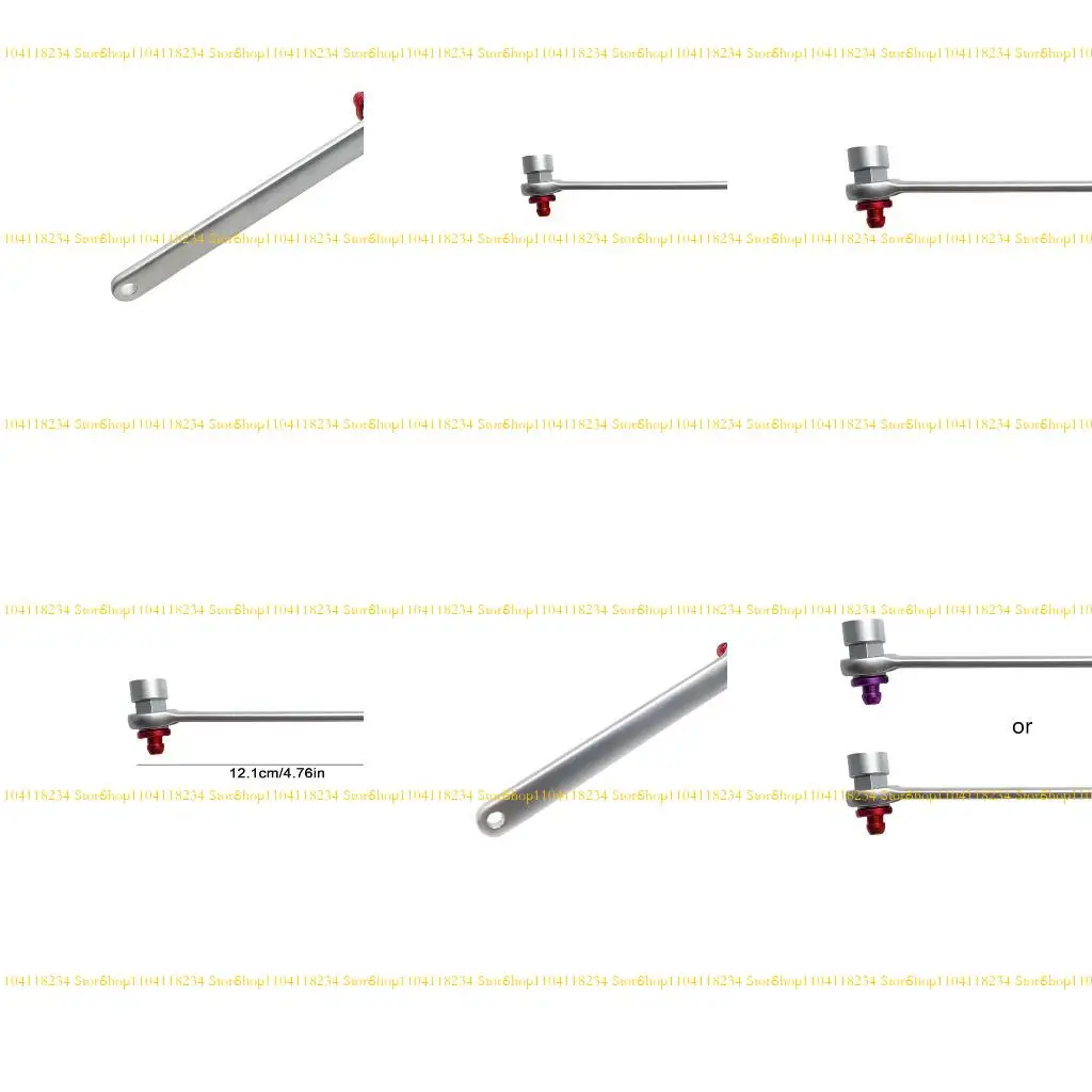 P9FB High Performance Brake Fluid Clutch- Spanner 11mm Bleeder Wrench Fitting for Auto Vehicle Easy Operation Manual Tool
