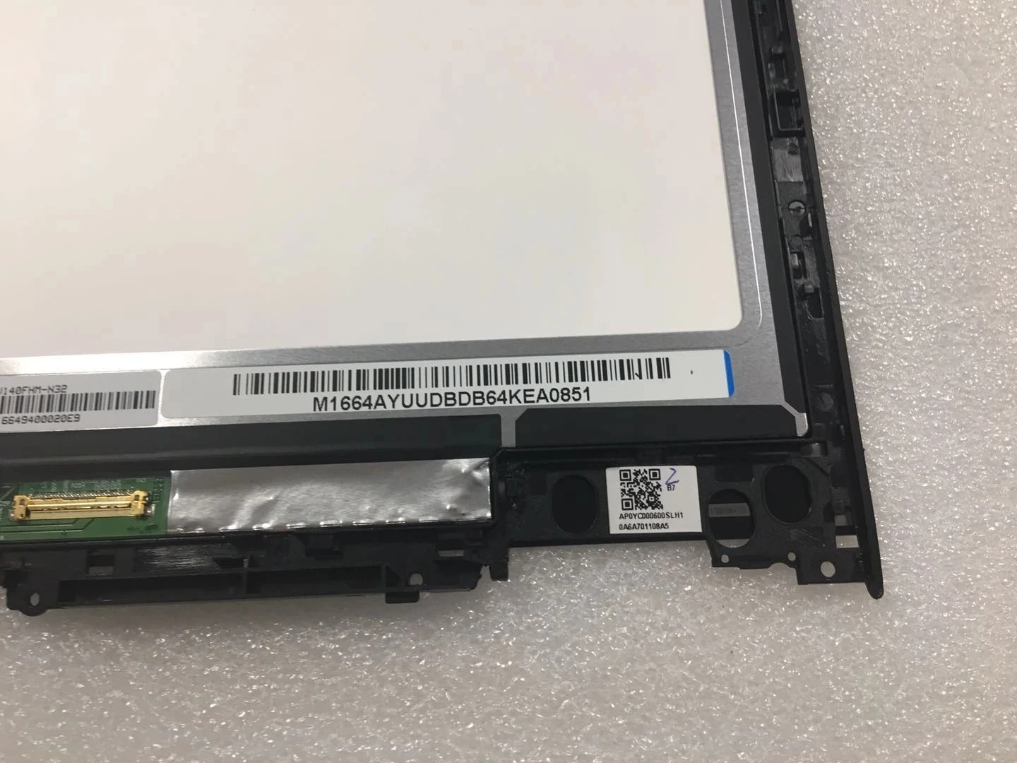 Imagem -05 - Lcd para Lenovo Yoga 72012 Montagem de Substituição do Digitador da Tela de Toque Fhd N125hce-gn1 Yoga 720-12ikb 81b5 B125han02.2 12.5