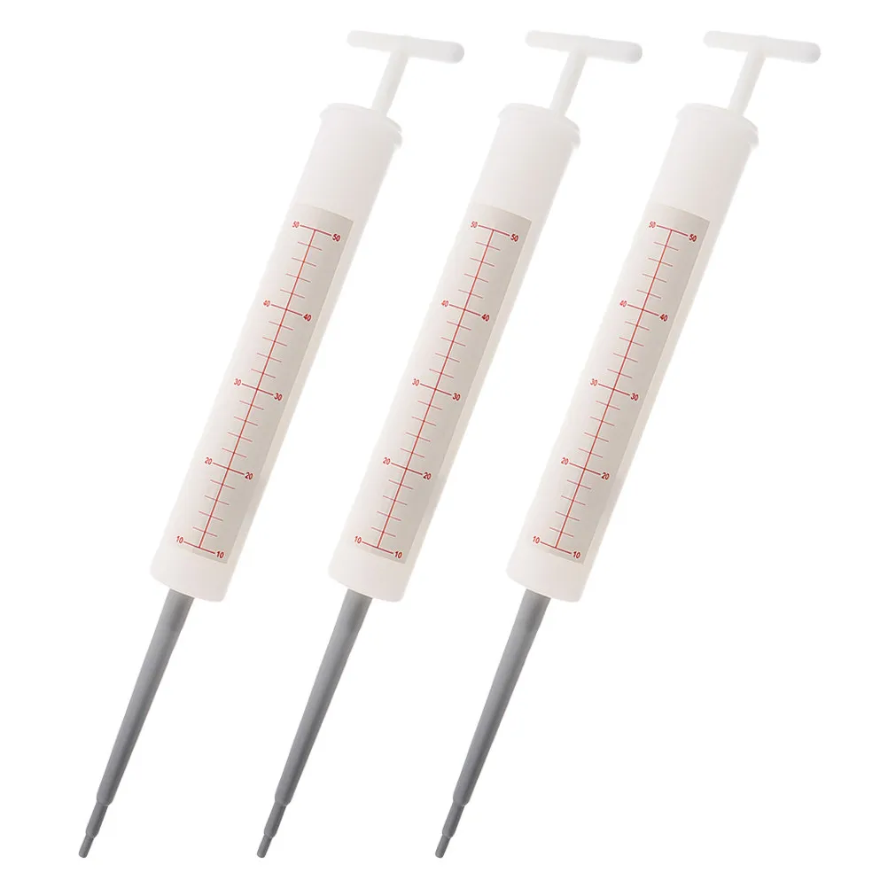 3Pcs Oversized Giant Syringe Prop Nurse Doctor Cosplay Party Injector Simulation Costume Bar Supplies Hospital Props