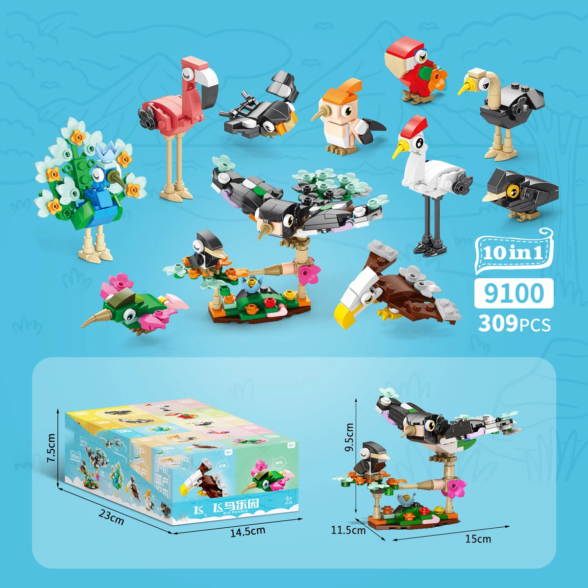 Insect Animals Building Toy for Kids Boy 6 to 12 Year Old Mirco Building Blocks Set Toys for Children Dinasour Mini Diy Toy Gift