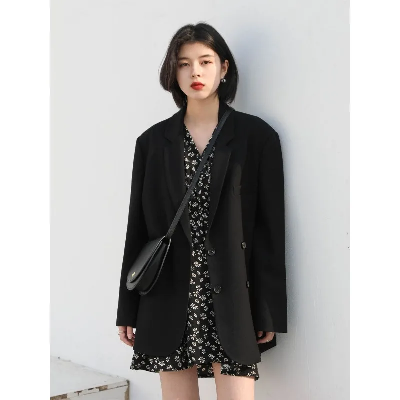 2023 New High-quality Blazer Women's Spring Autumn Style Temperament High-end Sense Fried Street Wide Foreign Style Design Sense
