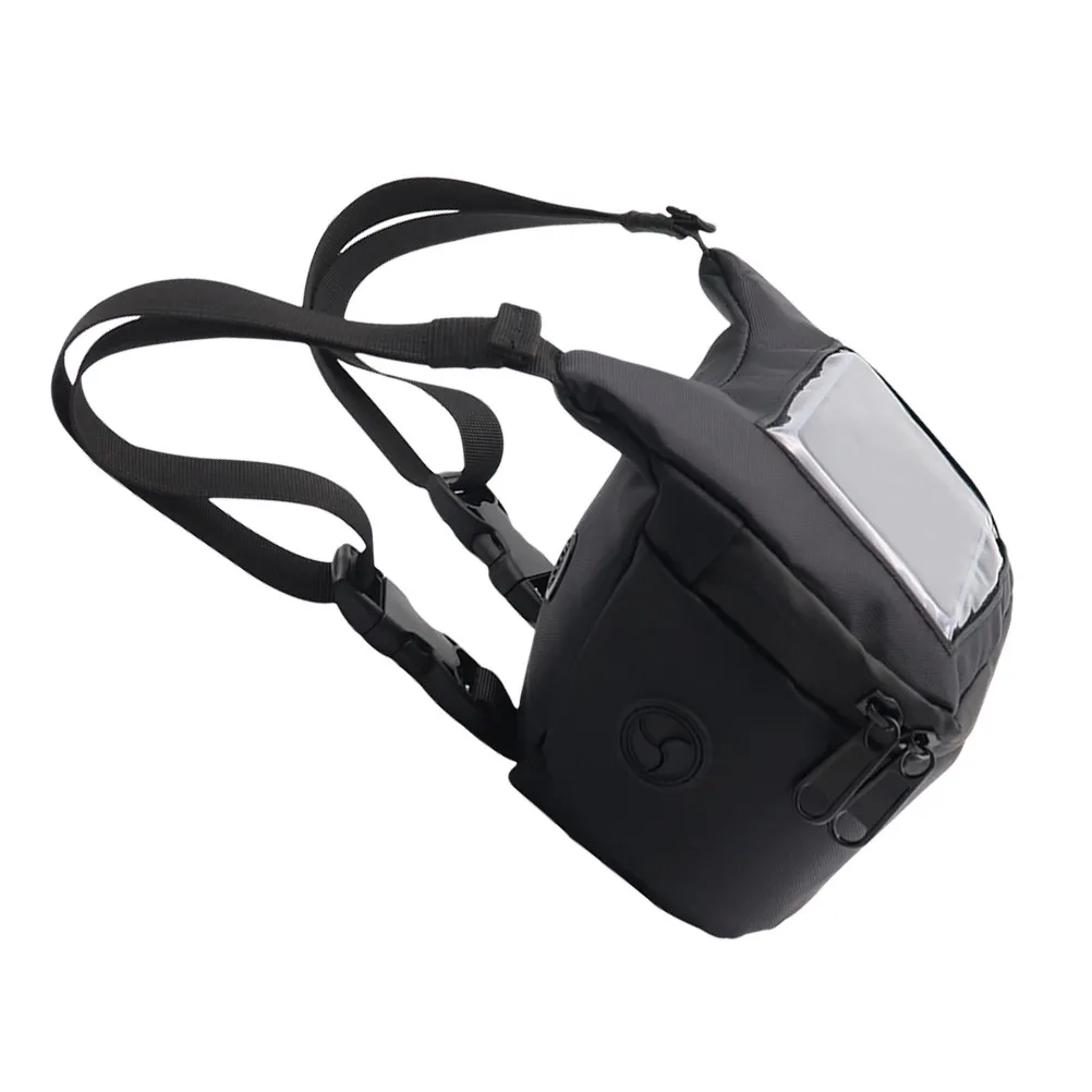 

Универсальная водонепроницаемая сумка на руль велосипеда, совместимая с велосипедами, мотоциклами, электровелосипедами, скутерами, с быстрым креплением, просторная.