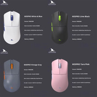 Darmoshark M3s pro Three-Mode Wireless Wired Mouse Lightweight Paw3395 Esports Game Live Office Boy And Girl Surprise Gifts