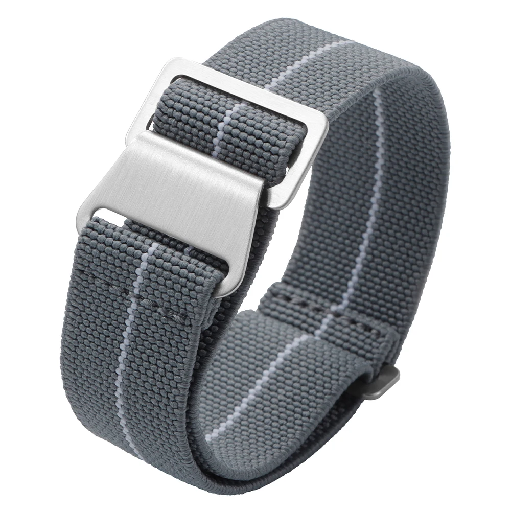 18/20/22 mm Nylon-Uhrenarmbänder, Fallschirm, elastisch, atmungsaktiv, hautfreundliche Riemen für Rolex Water Ghost für Omega für Tudor-Armband