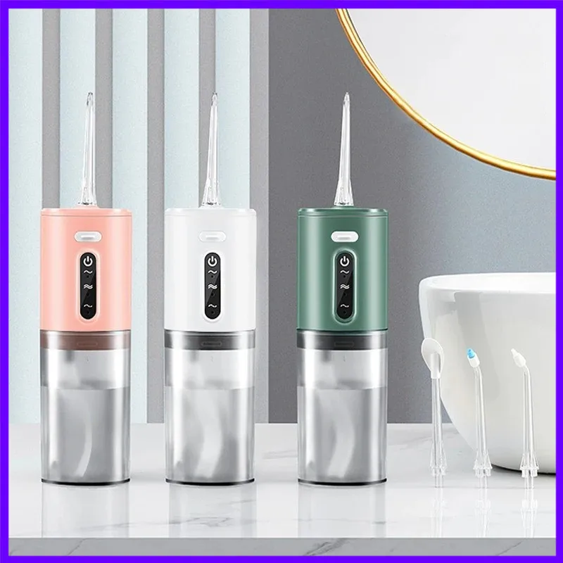 

Портативный ирригатор для полости рта, USB перезаряжаемый электрический ирригатор для отбора воды, импульсный стоматологический струйный ирригатор для чистки зубов, ирригатор для семейного ухода