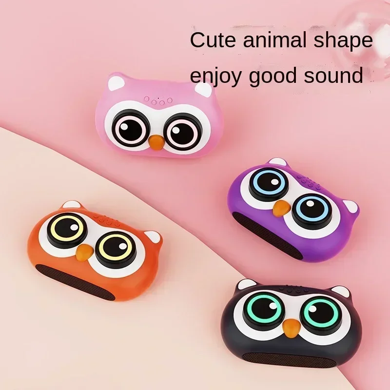 

outdoor portable audio gift mobile phone bluetooth Lovely owl Bluetooth wireless speaker speakers bluetooth speaker subwoofer