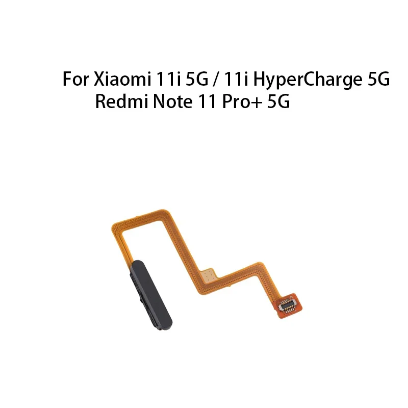 org Home Power Button Fingerprint Sensor Flex Cable For Xiaomi 11i 5G / 11i HyperCharge 5G / Redmi Note 11 Pro+ 5G