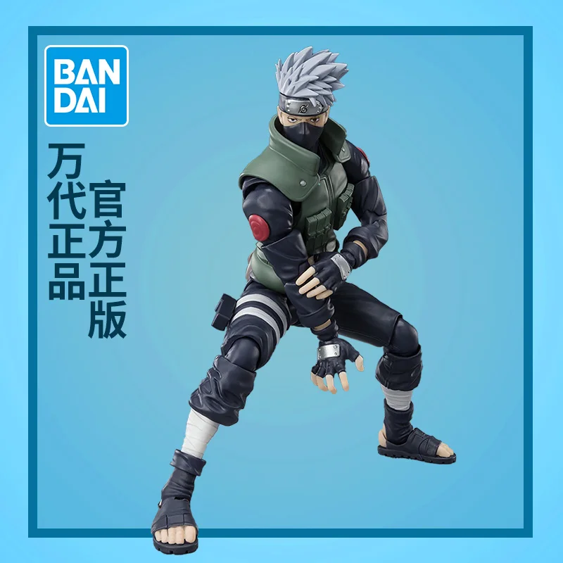 Bandai SHF Naruto, Gale, Bandera Mukakashi 2.0 Nuevo elemento, Figura móvil