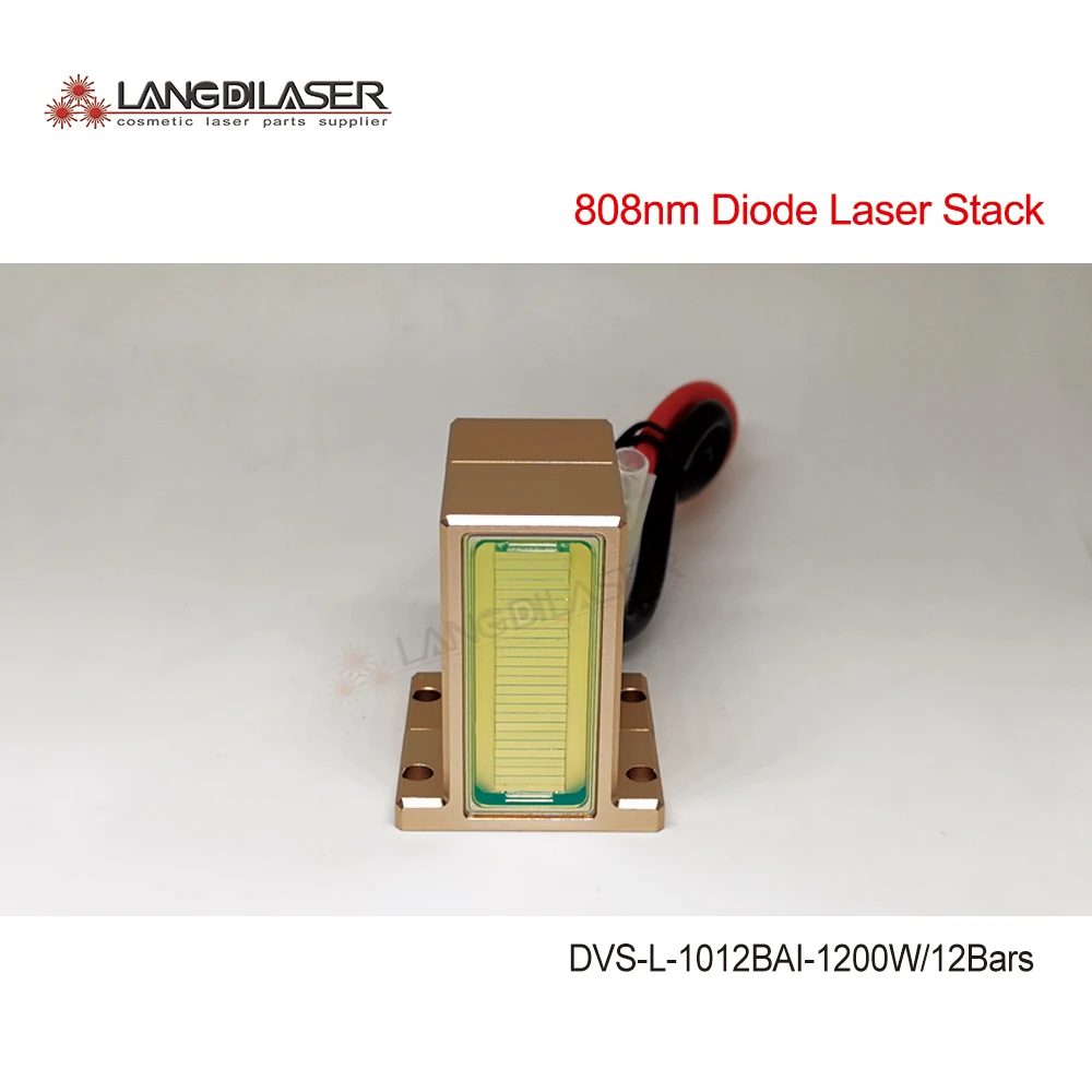 DVS-L-1012BAI-1200W Macro-channel Cosmetic Diode Laser Stack With 808nm For Permanent Hair Removal