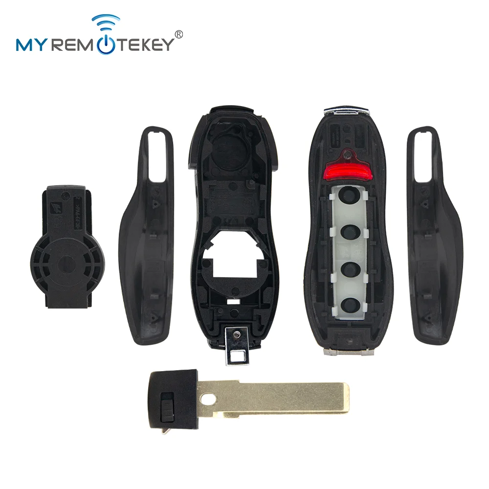 MYREMOTEKEY Smart-Fernbedienungsgehäuse mit Klinge und 3 Tasten für Porsche Panamera 2010-2015 KR55WK50136 – Detail 7