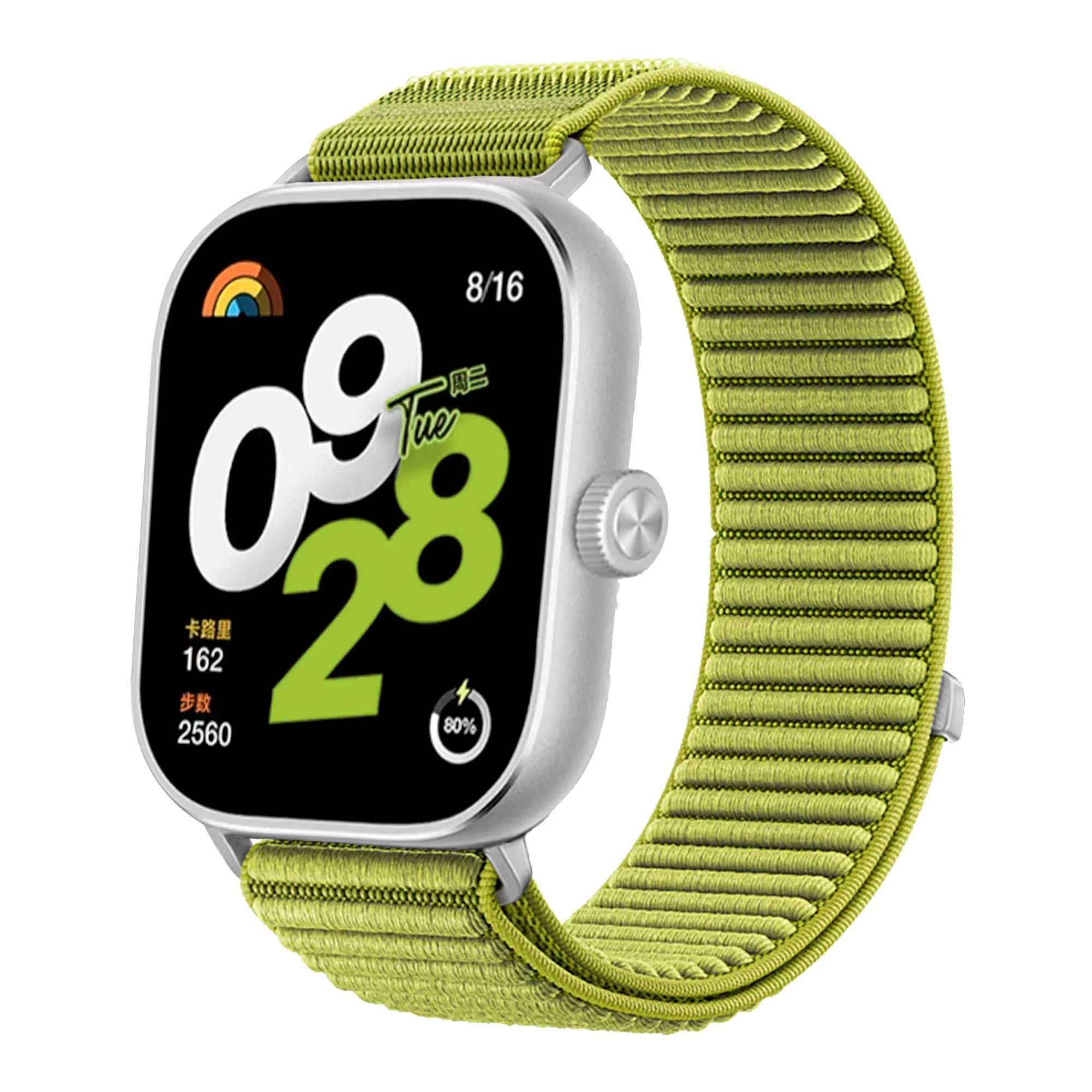Geflochtenes Nylon-Schlaufenarmband für Redmi Watch 6 Active/Lite Redmi Watch 6 5 4 Metallkopf Sportarmband Xiaomi Band 10-9-8 Pro Armband – Detail 6