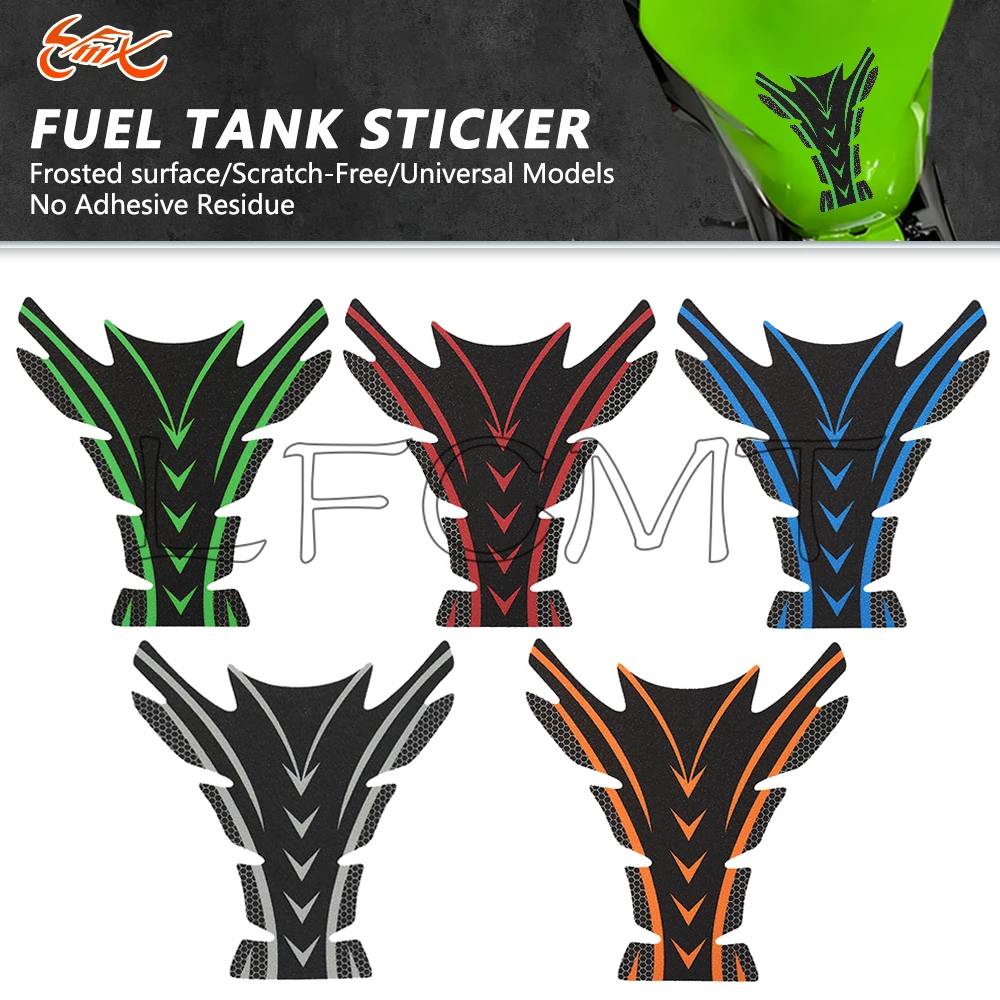 

Матовая защитная наклейка на топливный бак, противоскользящие наклейки на топливный бак, подходят для Kawasaki Z900 Z1000SX Ninja 1000SX Versys 1000 650
