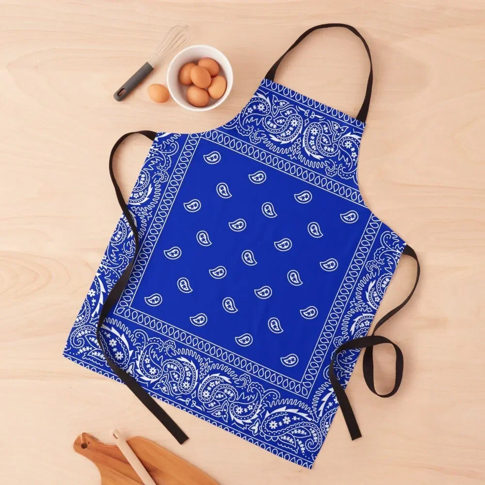 

Bandana - Royale Blue Apron Kitchen on the wall Men kitchen Kitchen Man Apron