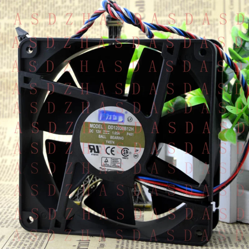 

Z for AVC DD12038B12H Air Volume 110 CFM 12cm 12038 PWM Industrial Cooling Fan