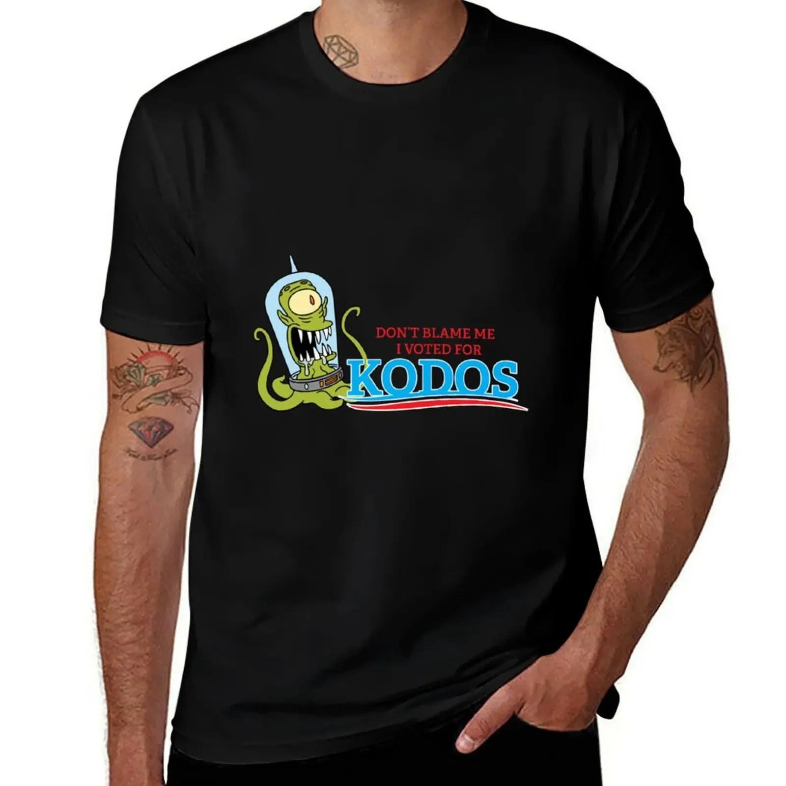 Don't Blame Me I Voted for Kodos T-Shirt Clothing sublime big and tall t shirts for men