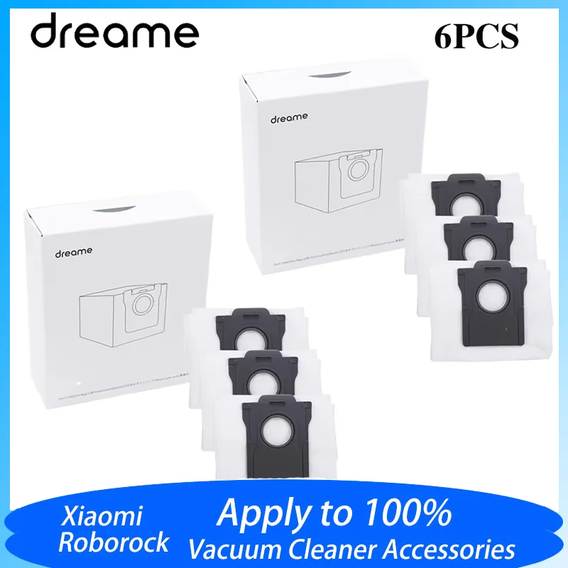 

Original Dreame X40 Ultra / L40 ultra / X50 Ultra / L10s Pro Ultra Heat Robot Vacuum Dust Bag Replacement Bags Accessories