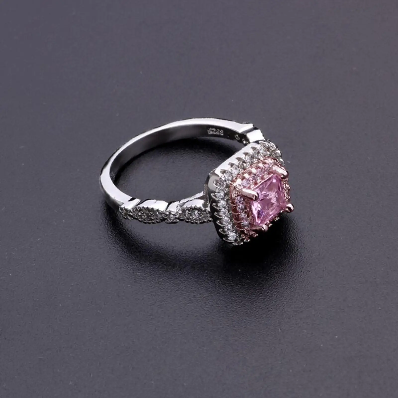 90 Rings Colorful Charms Rings with Artificial Gemstones for Women Colleagues Gifts