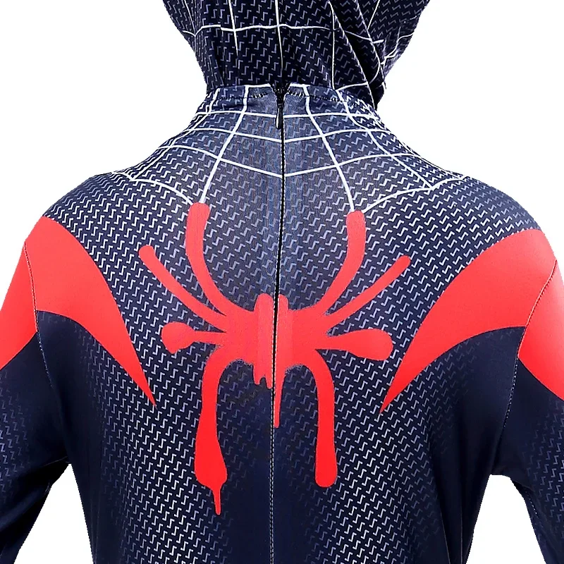 Movie FAR FROM HOME Spiderman Cosplay Kids Adults Costumes Superhero Bodysuit Spandex Suit Halloween Party Clothes