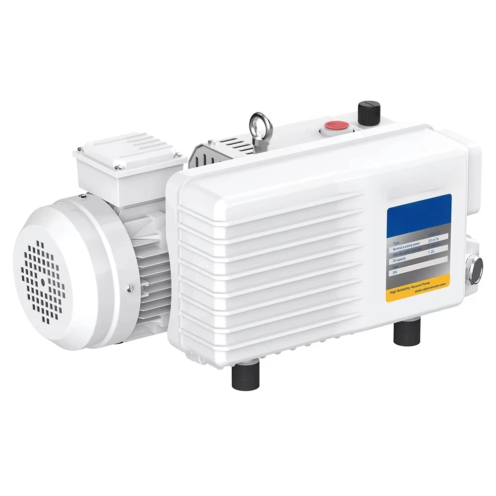 Bomba de vacío de paletas rotativas de una sola etapa VSV-28 directa de fábrica para una rápida disipación de calor