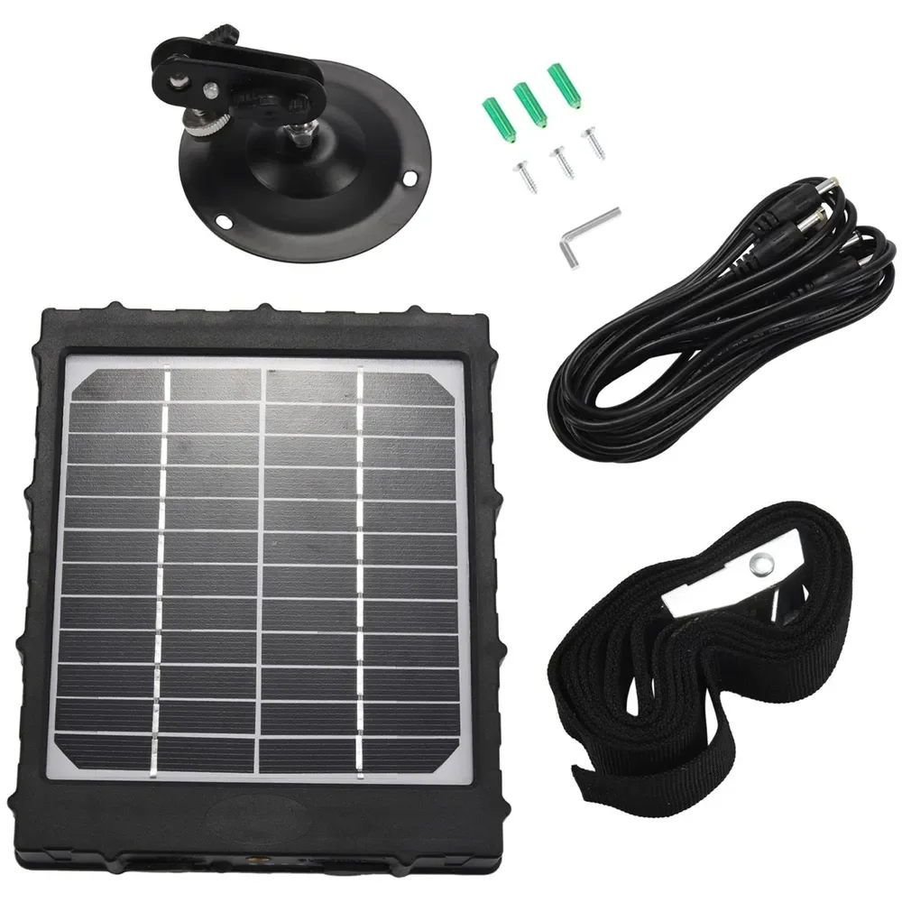 4G Hunting Camera Solar Panel, Photo Traps, 8000mAh, 3W, Aluminum Battery, Polymer for Game Camera, BL480L-P