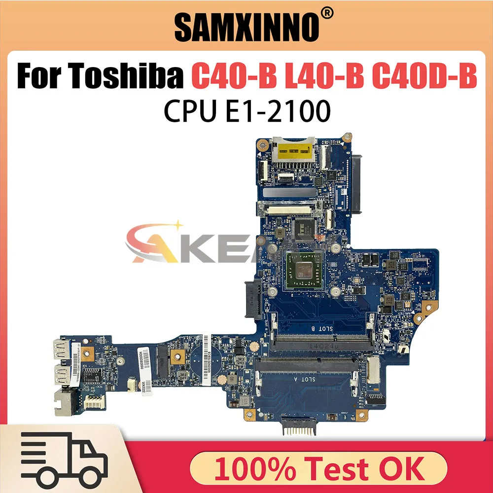 

Mainboard For Toshiba Satellite C40-B H000078250 Laptop Motherboard EM6010 CPU DDR3 Full tested