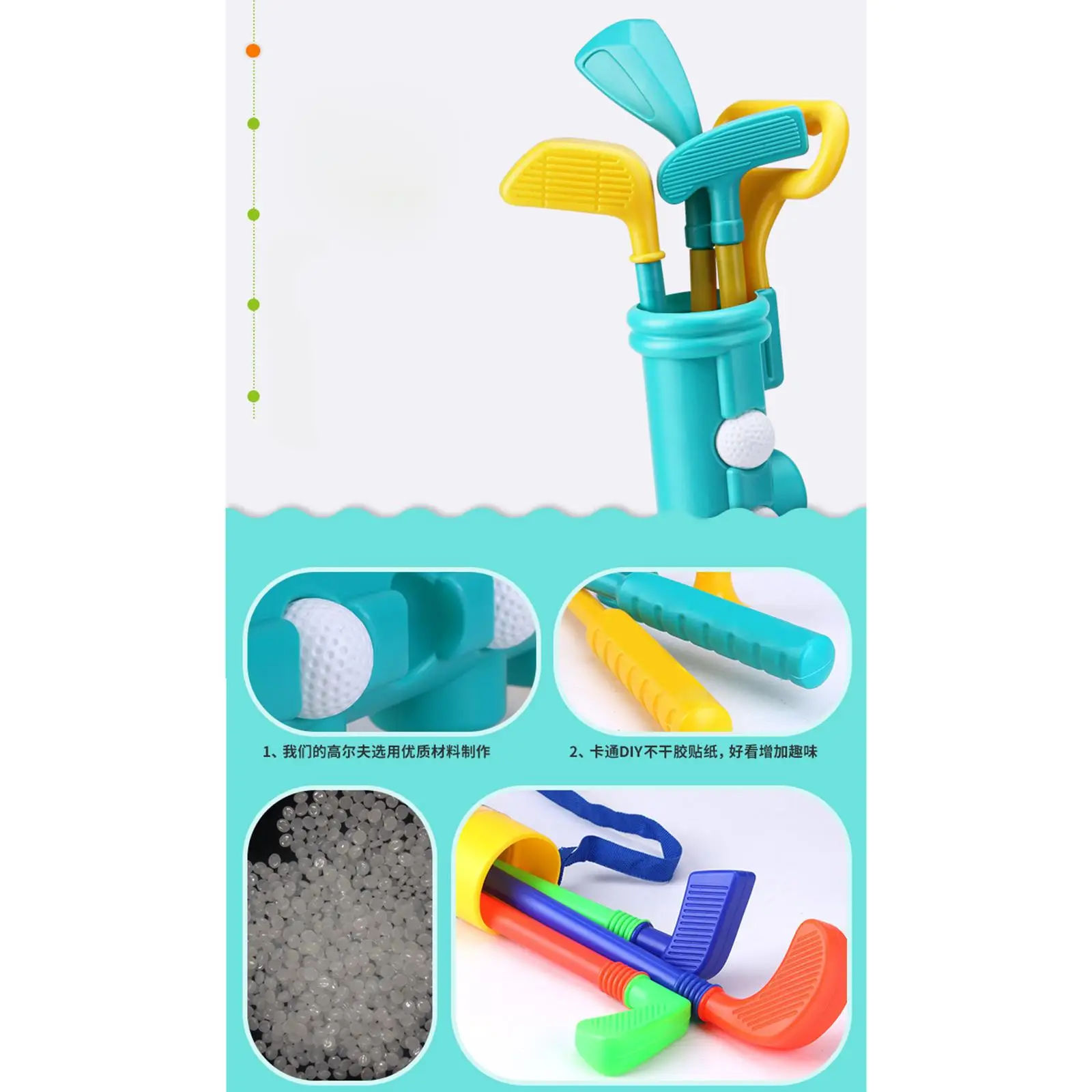 

Children's golf set golf club set toddler golf set for garden kindergarten