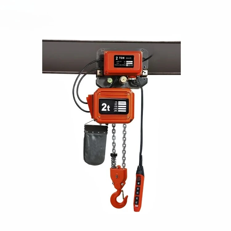 

380V Electric Trolley Manual Trolley Type ER Electric Chain Hoist With Competitive Price