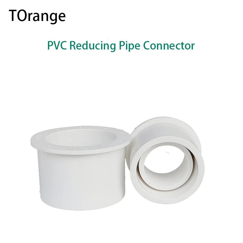 

Соединитель редукционной трубы из ПВХ, соединитель для орошения сада, соединения водопроводных труб, наполнители для труб из ПВХ, втулка для труб 1 шт.