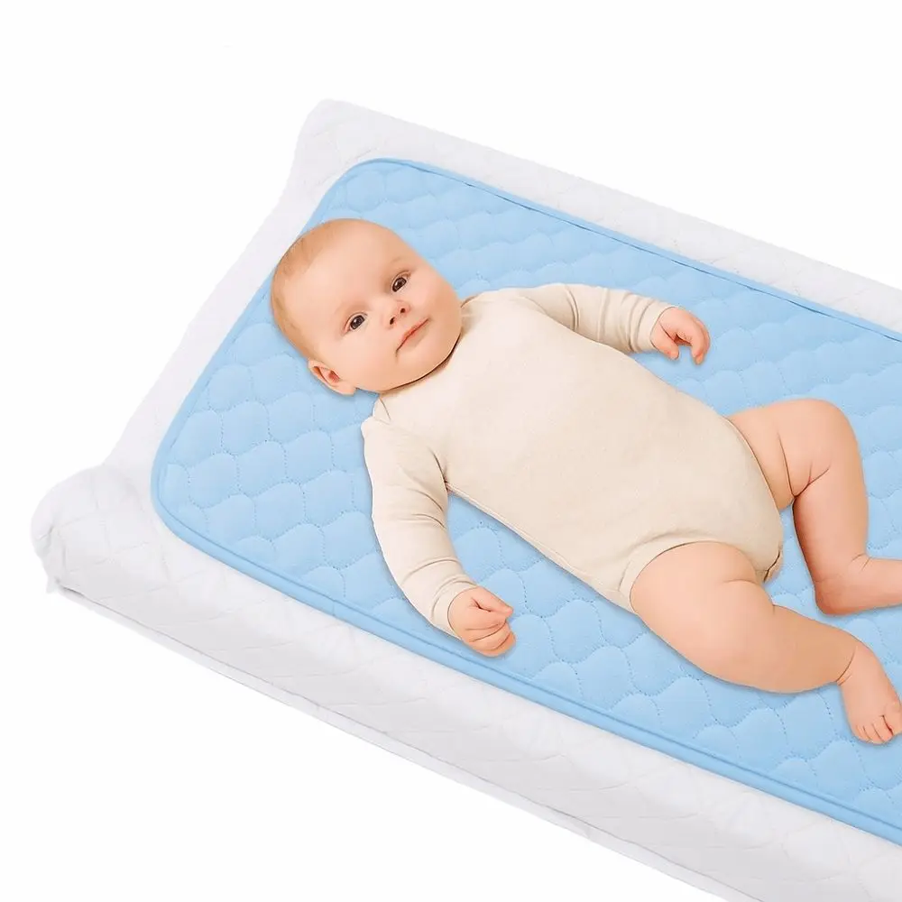 

Non-slip Baby Changing Pad Waterproof Foldable Baby Diaper Pad Breathable Rectangle Bassinet Mat Liners Newborn Bedding