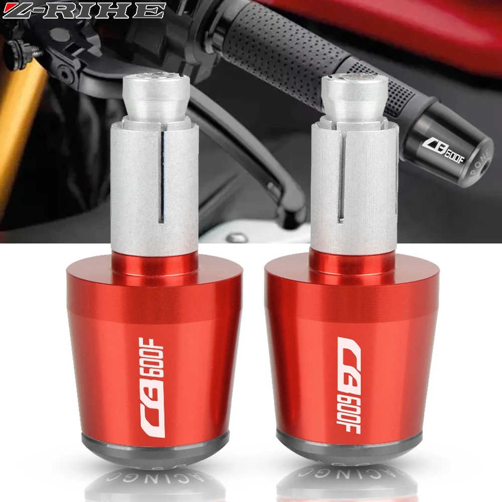 

22MM Handlebar Grips Handle Bar Cap End Motorcycles For Honda CB600F CB 600F CB 600 F Hornet 2007-2013 2008 2009 2010 2011 2012