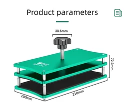 BST-P1 Universal Pressure Holding Mold Mobile Phone LCD Screen Back Cover Middle Frame Glue Bonding Repair Pressing Fixture