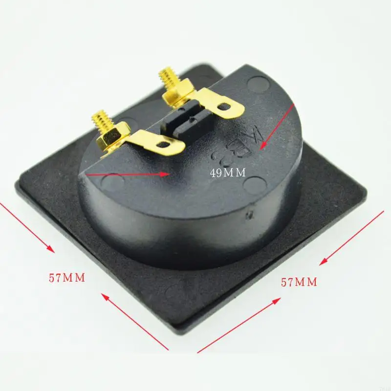 781E 2 Way Speaker Box Terminal Binding Post Cup Wp2-27 Two-position DIY Home Car Stereo Screw Cup Connectors Subwoofer Plugs