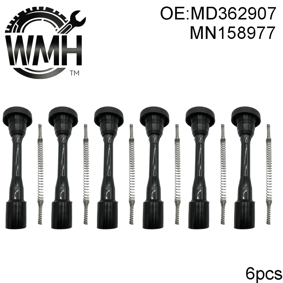 6 Stuks Bobine Rubber Fit Voor Mitsubishi 2.4L 00-05 Galant Eclipse Chrysler Dodge MD362907 MD325048 MD360384 MN158977