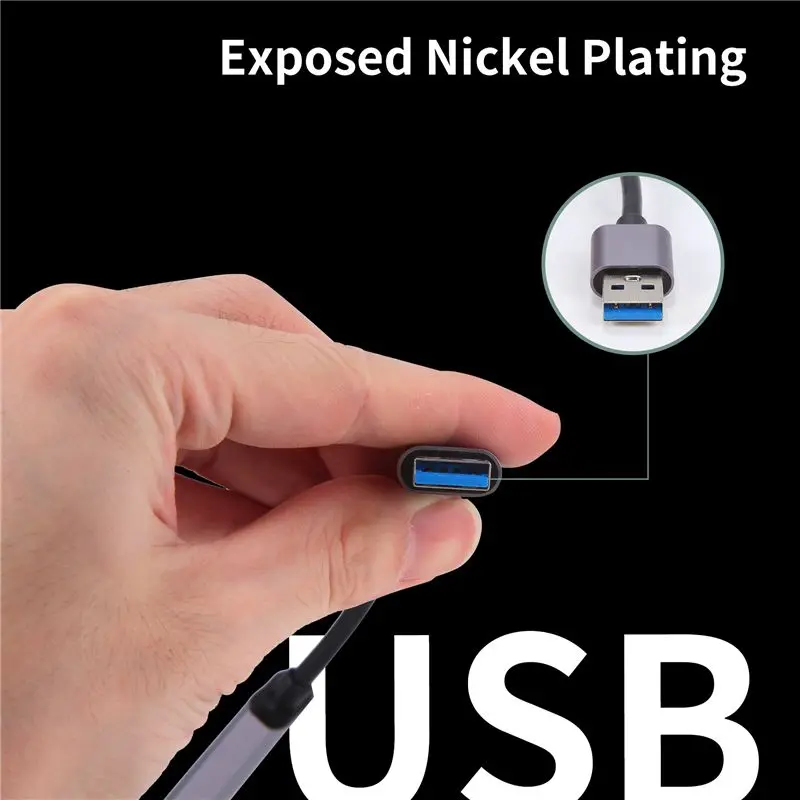 ELECT-Video Capture Card USB 3.0 HD Audio Capture Card 4K 60FPS Game Real-Time Streaming Video Recorder Capture Device