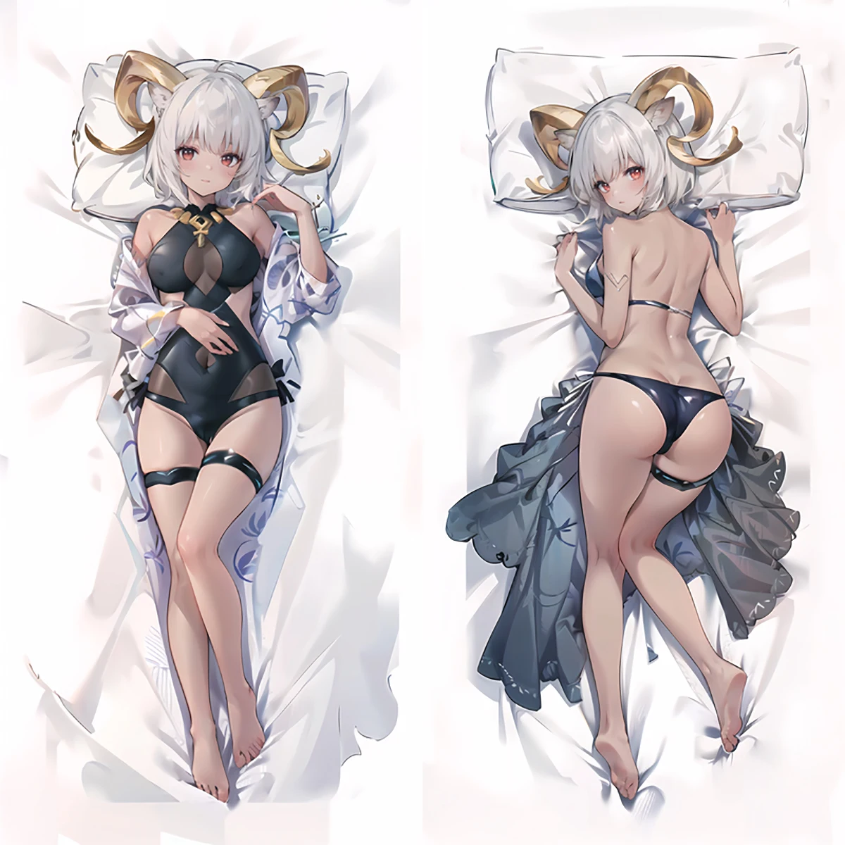 Sexy Dakimakura Pillowcase Anime Game Arknights Carnelian Red Otaku Waifu 180cm Life Size Hugging Body Pillow Cover