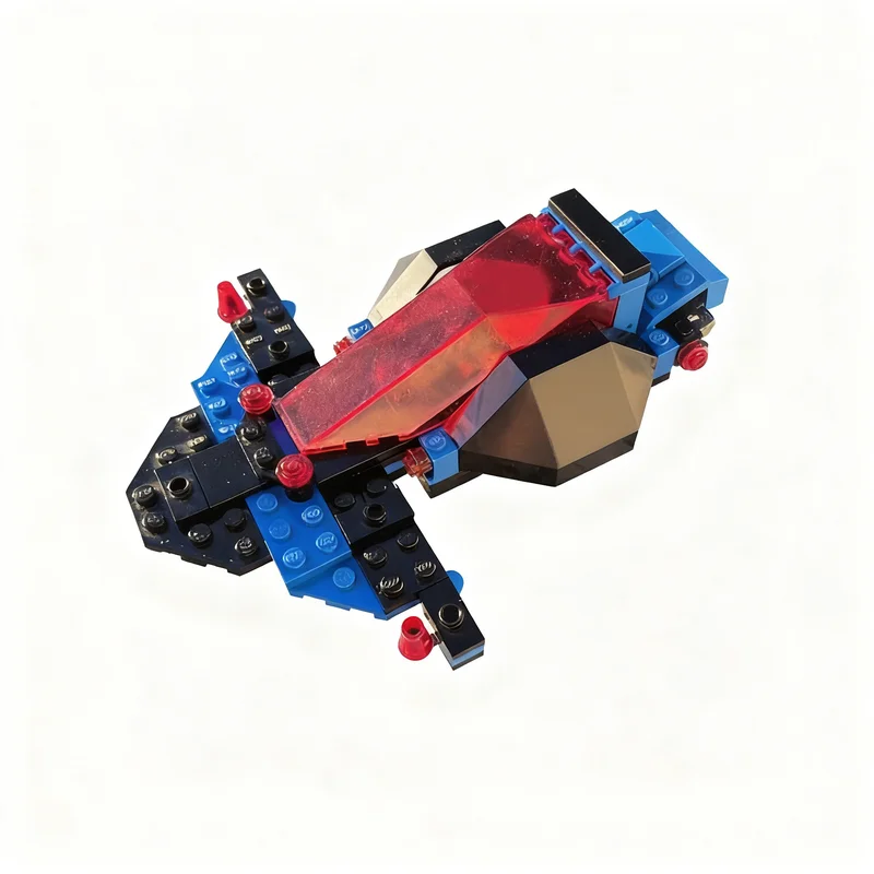 121개 MOC 우주 경찰 I SP 애로우 인터셉터 모델 블록 조립 크리스마스 선물 장난감 아이디어 교육용 브릭