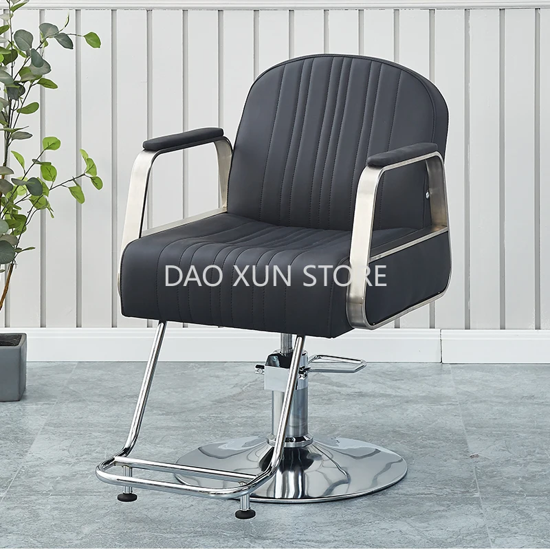 Wheel Luxury Barber Chairs Makeup Hairdresser Barber Chairs Lash Spinning Chaise Coiffure Commercial Furniture Beauty Salon