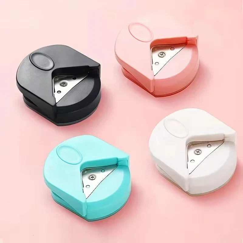 1/4 قطعة R4 بطاقة تقريب القاطع الزاوية مستدير ورقة المحمولة ثقب المتقلب زاوية الحدود لكمة صور سجل القصاصات مكتب لتقوم بها بنفسك أداة للحرف اليدوية