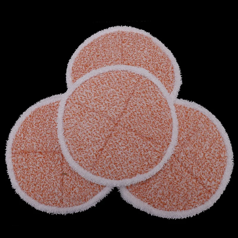 4 Packs Heavy Scrub Mop Pads Replacement For Bissell Spinwave 2039A 2124 Powered Hard Floor Mop