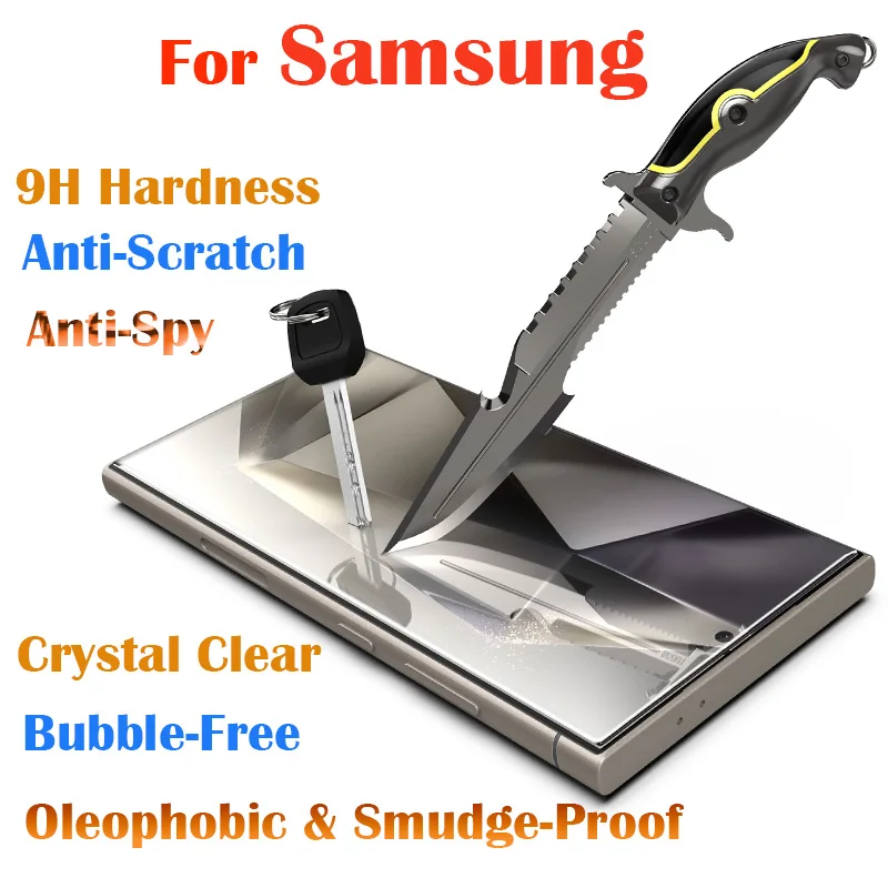 

Ultra-Thin 0.2mm 9H Anti-Scratch Hydrogel Film for iPhone 15 16 Pro Max, Full Coverage, Bubble-Free, Crystal Clear