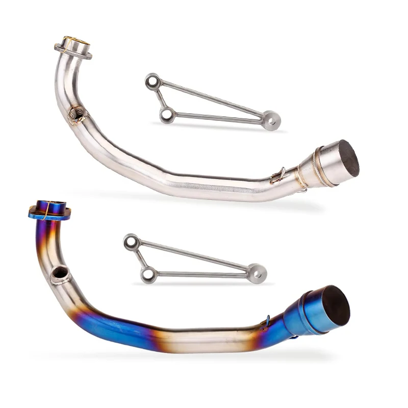 Motorcycle Exhaust Front Link Pipe Connect 51mm universal Muffler Slip on  for YAMAHA Cygnus 1/2/3 Bws Zuma 125