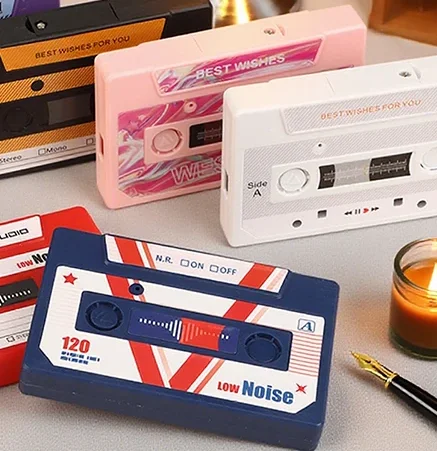 USB Rechargeable Voice Recording Cassette Tape 60/300 Seconds Voice Recorder Greeting Card