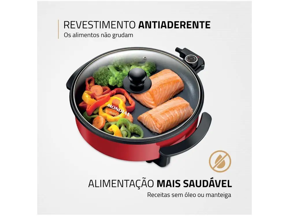 Electric Cooker Multifunctional Round Grill-220V