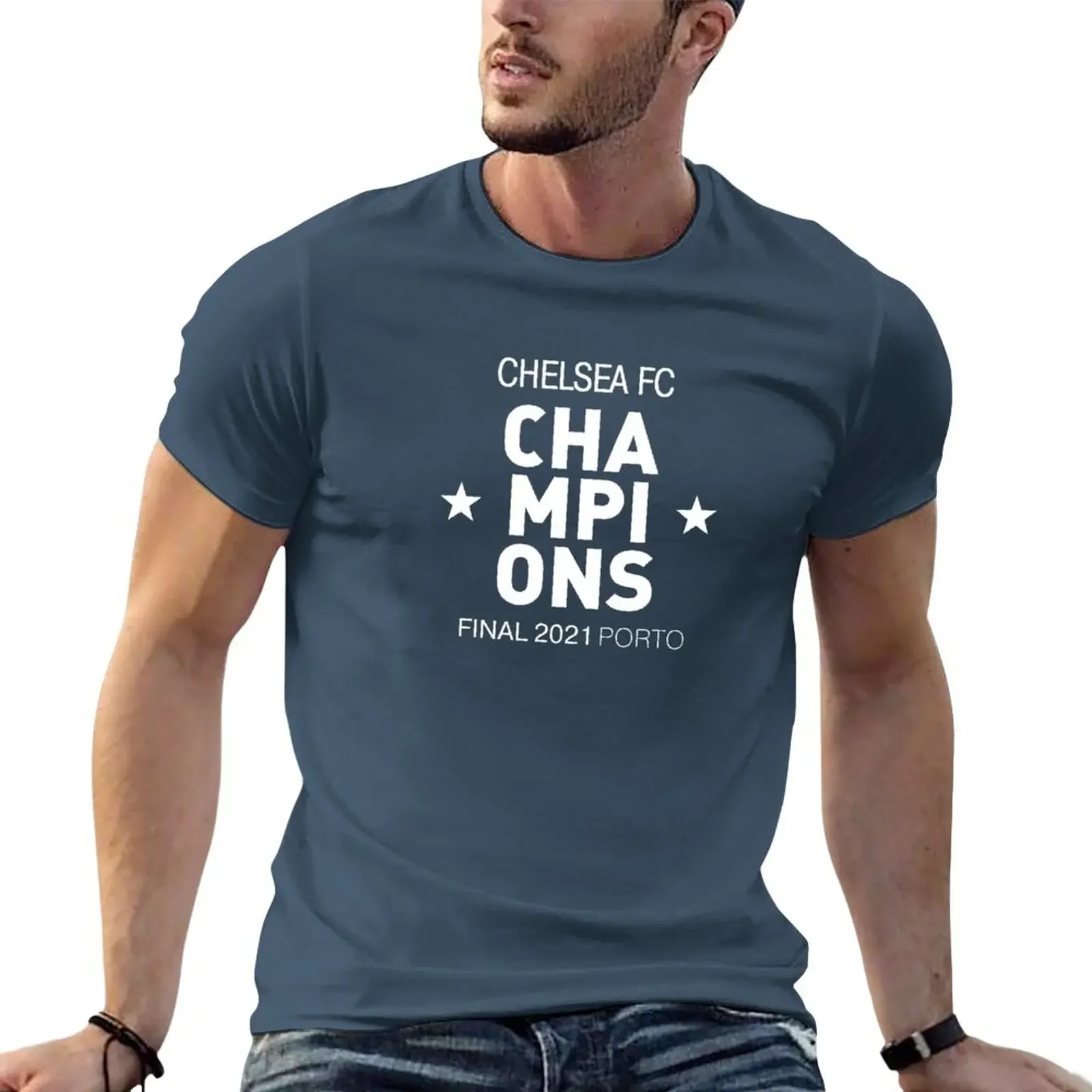 축구 클럽-유럽 챔피언 2024 오버사이즈 티셔츠, 일반 승화 크고 키 큰 티셔츠, 남성 디자이너 의류
