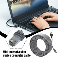 스타링크 미니용 방수 케이블, RJ45, 1200Mbps 변속기 속도 컴퓨터용, 라우터에 연결, 2 m, 5m, 10 m, 15m 교체 케이블