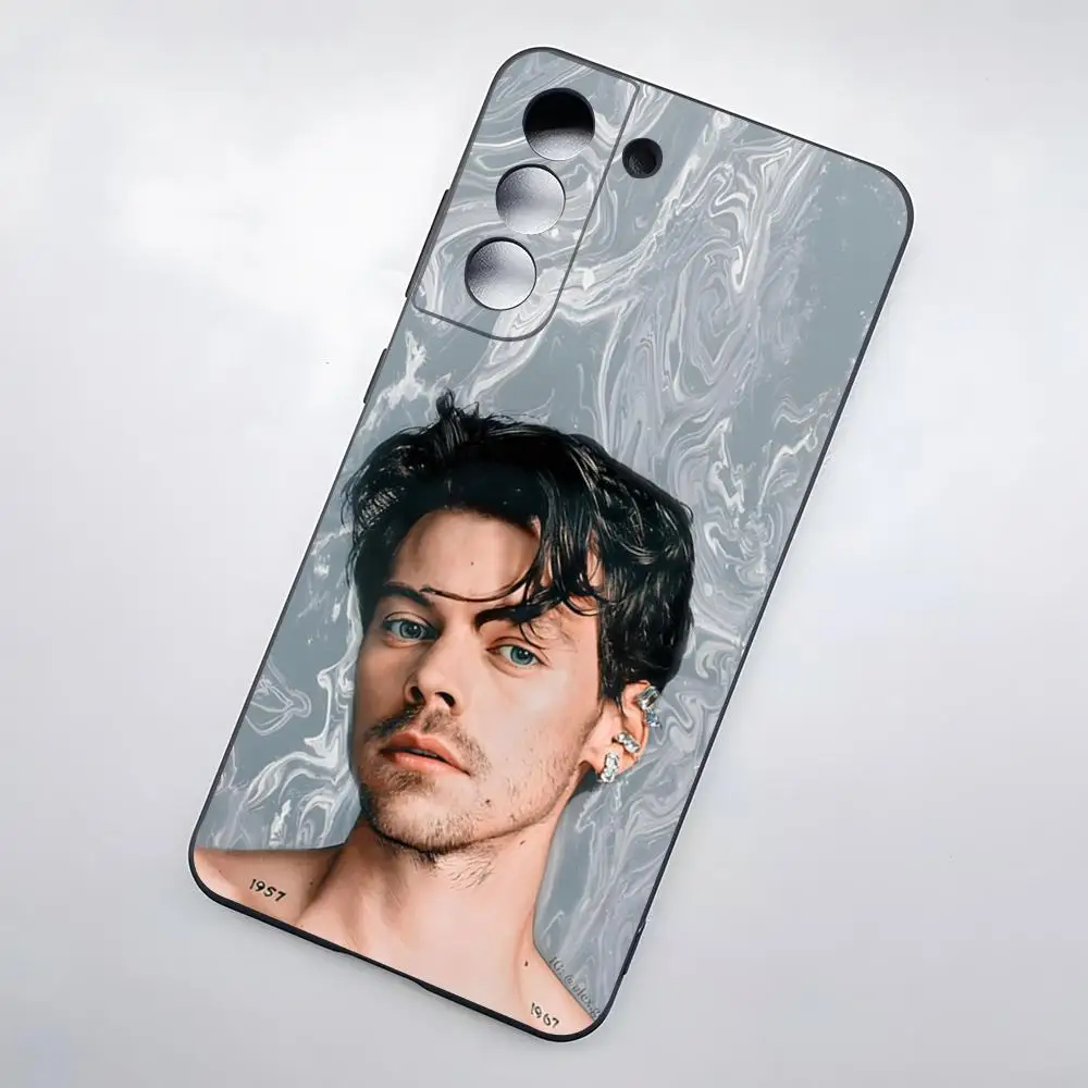 Singer H-Harry S-Styles Handyhülle für Samsung S26 S25 Plus S20 S20 Plus S22 Ultra S23 FE S21 Plus S21 Ultra Soft Cover