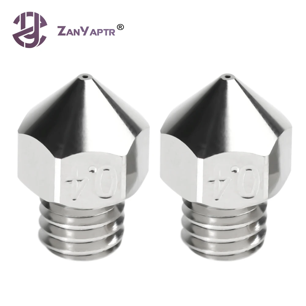 MK8 Plated Copper Nozzle Durable Non-stick High Performance M6 Thread For 3D printers For CR10 Hotend ENDER3